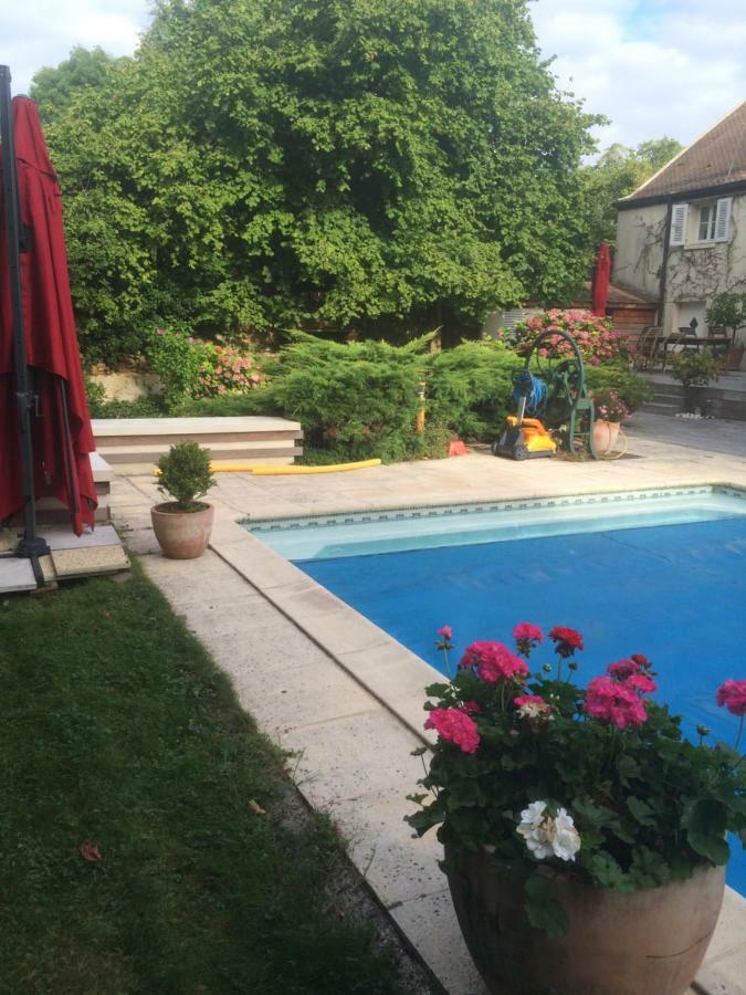 Chambres D Hotes Chez Francoise Et Michel Piscine 4 Chambres 8 Lits Chaumes-en-Brie Bagian luar foto